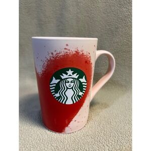NEW NWOT Starbucks Pink Red Heart Valentines Day 11 oz Coffee Tea Mug Cup 2020